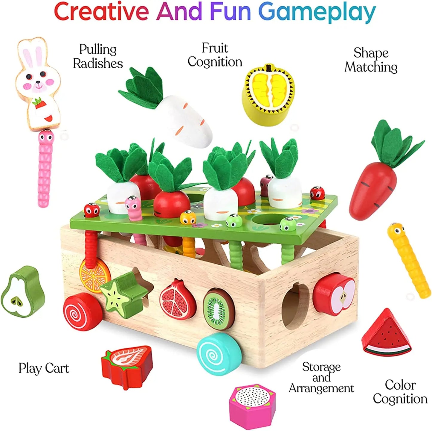 Montessori Wooden Garden Set